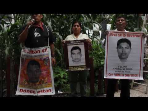 Video: Invitación de las familias de Ayotzinapa