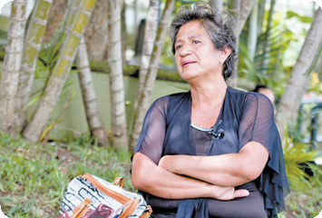 «He venido caminando con la cruz a cuestas, porque me han quitado la tranquilidad y la paz»: Minerva Espinoza, desplazada de Veracruz