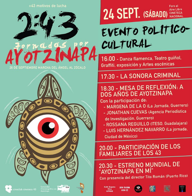 Jornadas por Ayotzinapa