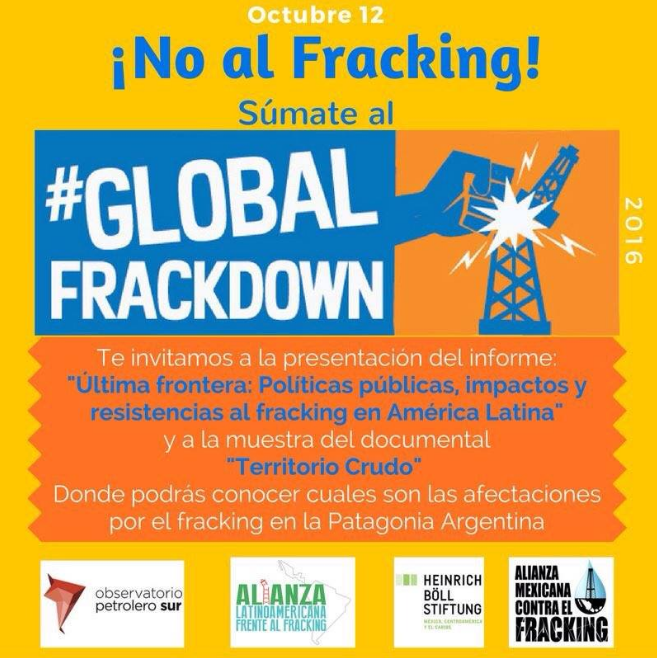 Presentación del informe “#Fracking en América Latina”