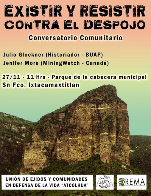 Conversatorio comunitario en la Sierra Norte de Puebla