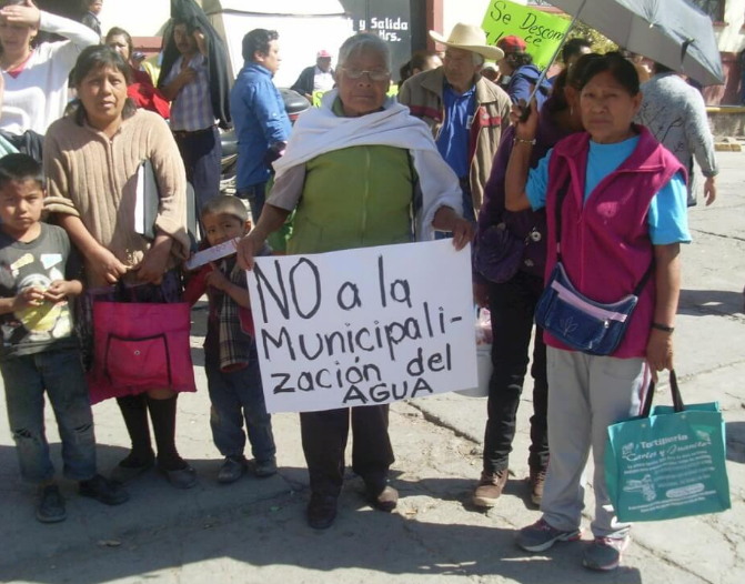 Amnistía Internacional denuncia campaña de desprestigio contra defensores del agua en Coyotepec