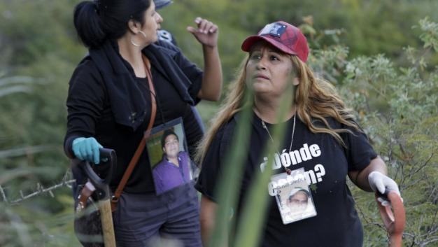 Familiares de desaparecidos de Nuevo León exigen participación en procesamiento de campo de exterminio de García
