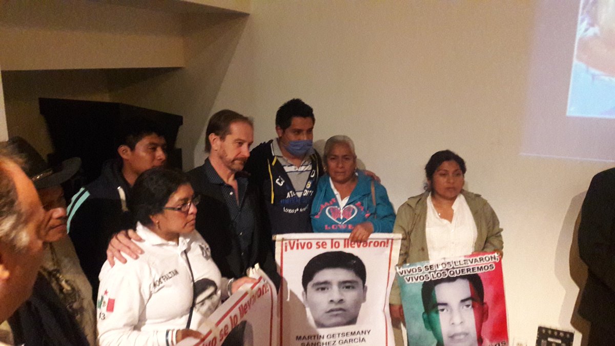«Son los familiares en todos los países que he conocido los que han seguido empujando la verdad”: Carlos Martín Beristain
