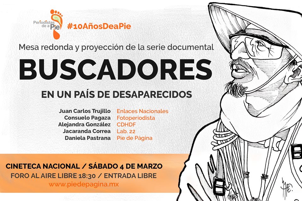 Mesa redonda y proyección del documental «Buscadores en un país de desaparecidos»