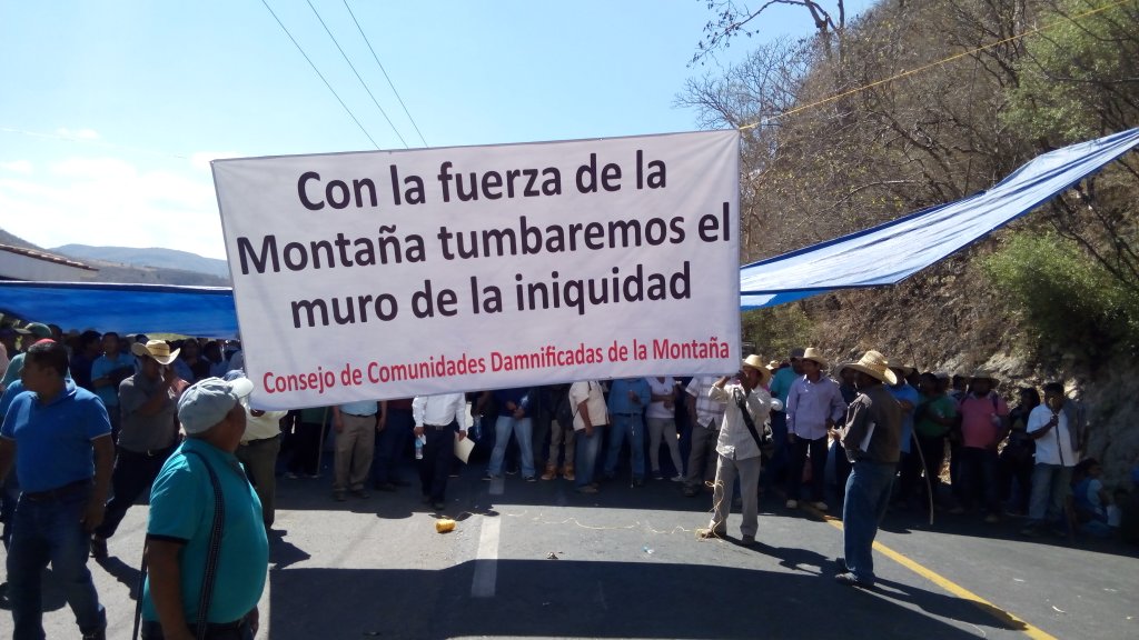 Comunidades damnificadas de la Montaña de Guerrero exigen el fin de la marginación institucional
