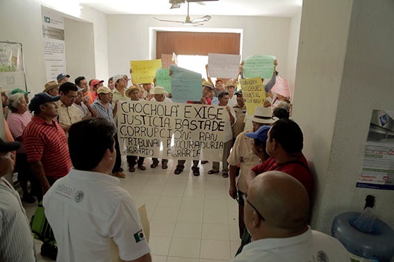 Protestan por anomalías en Chocholá, Yucatán