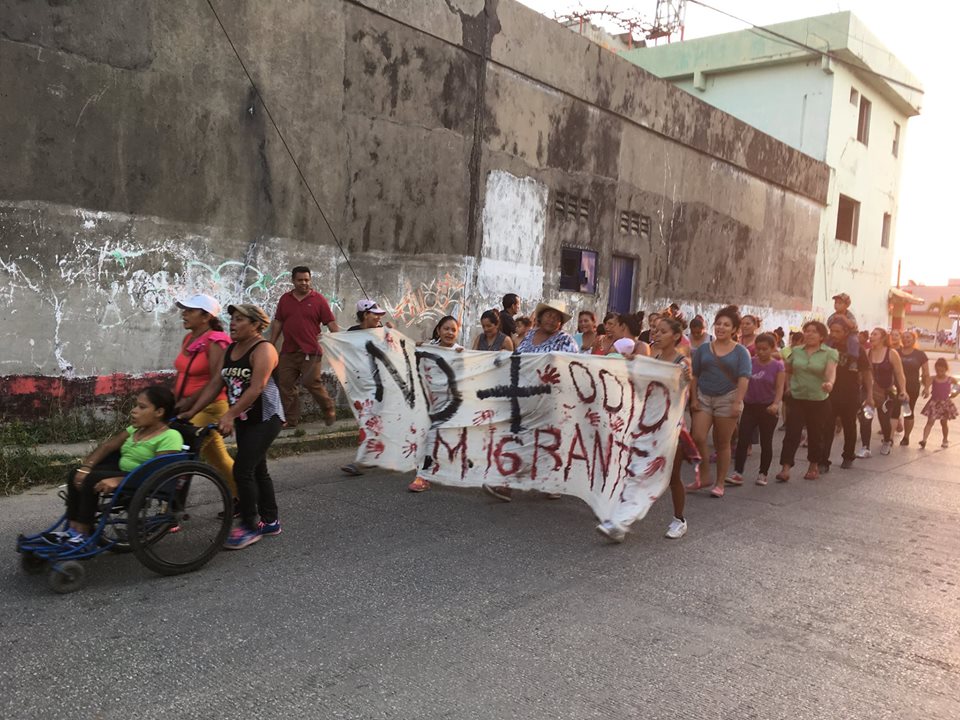 Más de 200 migrantes marchan desde la frontera sur hasta Estados Unidos para denunciar los abusos en el tránsito
