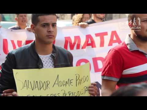 Video | Exigen presentación con vida del periodista michoacano Salvador Adame