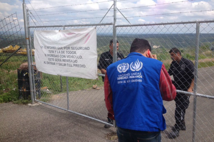 Comisionados de ONU-DH constataron violaciones a derechos, dicen afectados por presa El Zapotillo
