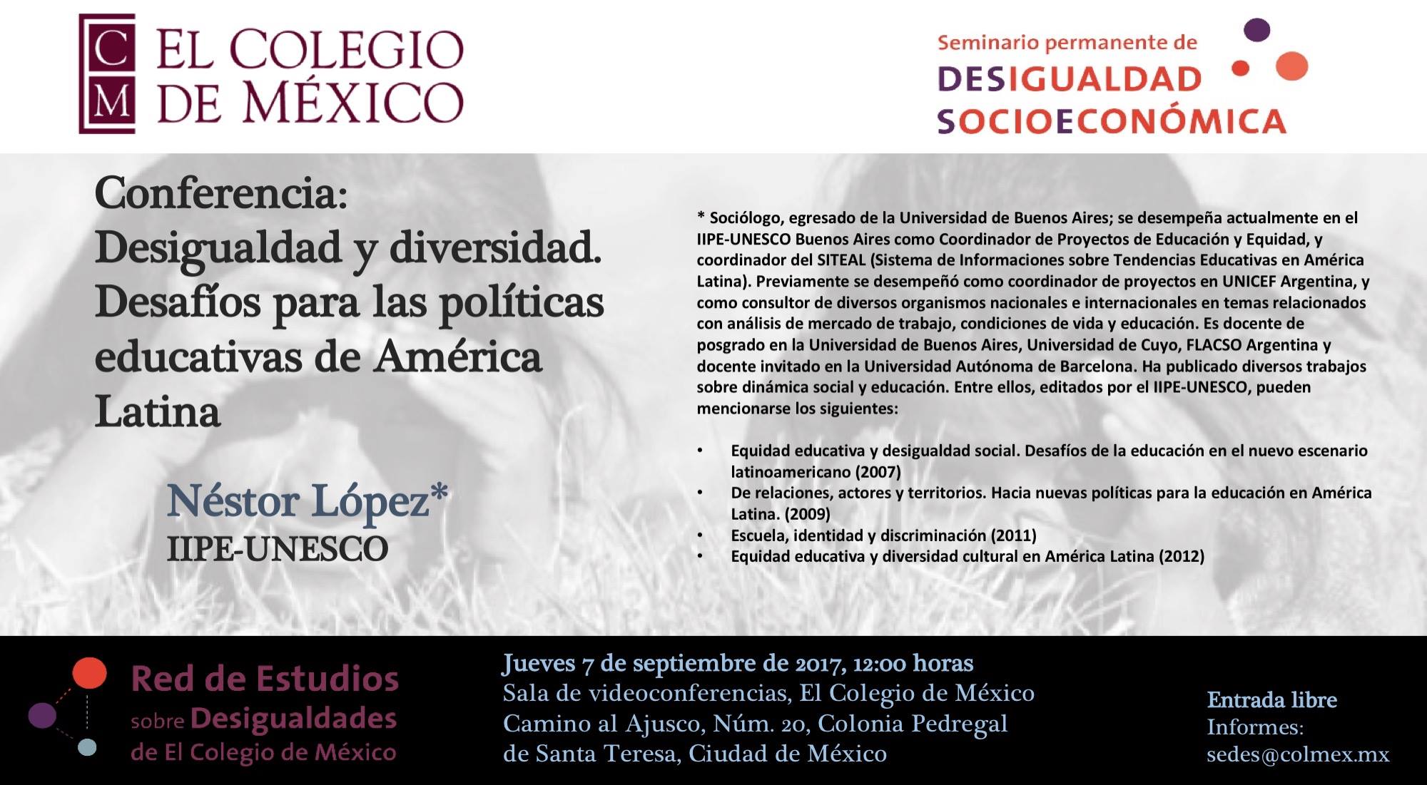Conferencia | Desafíos para las políticas educativas en América Latina
