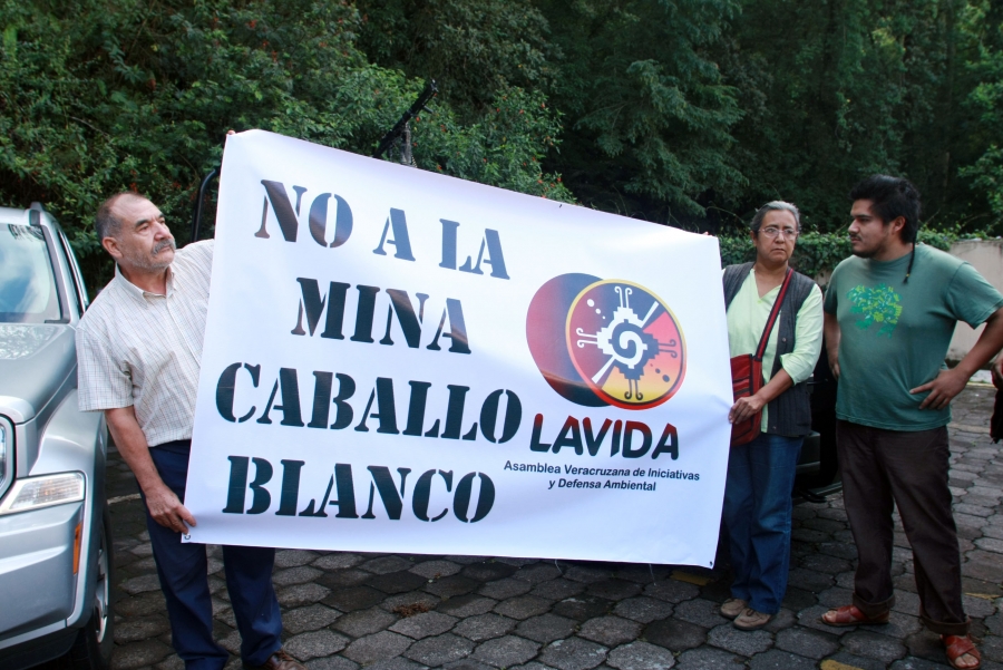 Piden comunidades consulta frente al proyecto minero Caballo Blanco en Veracruz