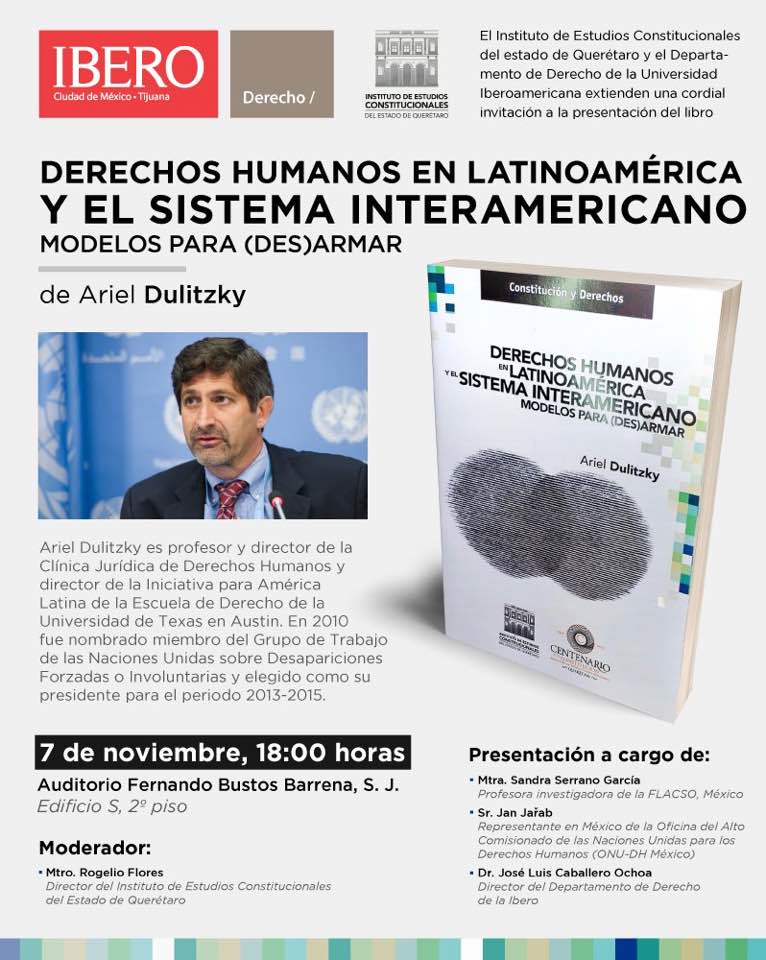 Presentación del libro «Derechos humanos en Latinoamérica y el sistema interamericano»