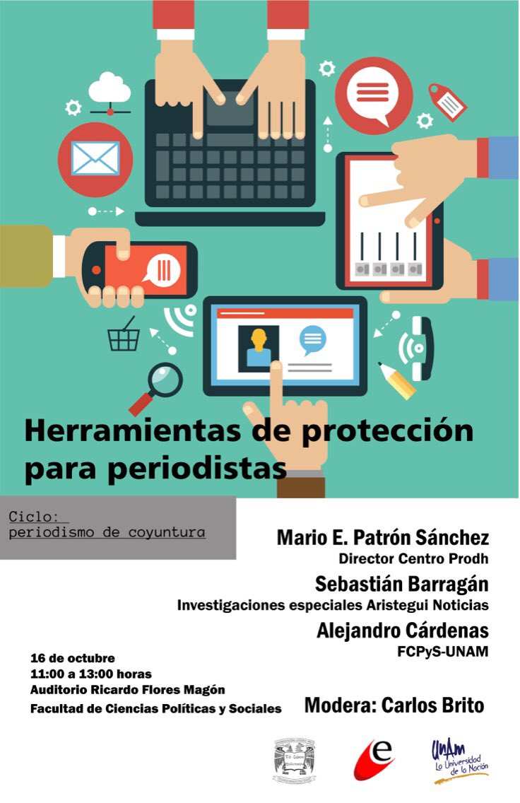 Conferencia: Herramientas de protección para periodistas