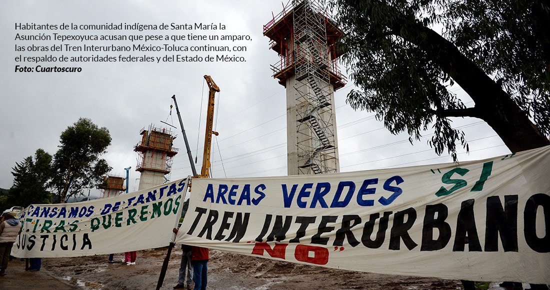 «Nuestra comunidad depende de una historia que ha querido ser arrebatada por el Gobierno «: habitantes de Santa María la Asunción Tepexoyuca