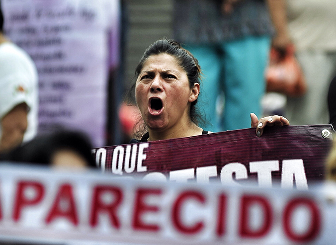 «Es una red de complicidades. La delincuencia organizada patrocinó a gobernadores»: Lucía, madre de desaparecido en Veracruz