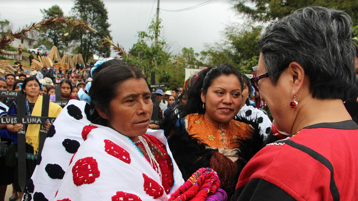 Pueblos indígenas de Chiapas presentan informe a relatora de la ONU
