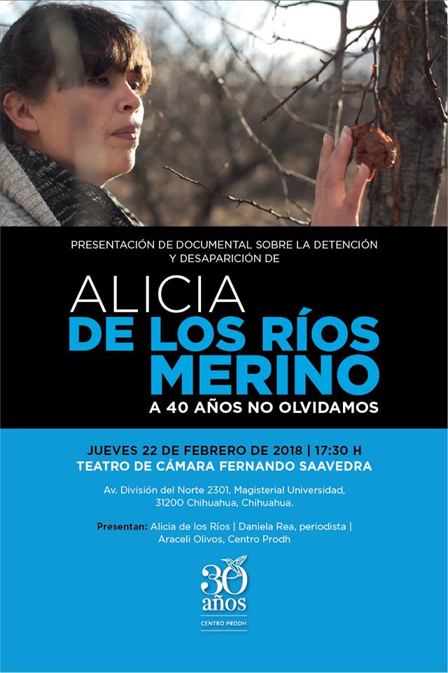 A 40 años | Documental sobre la desaparición de Alicia de los Ríos
