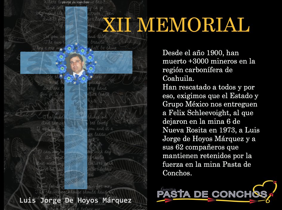 XII Memorial Pasta de Conchos