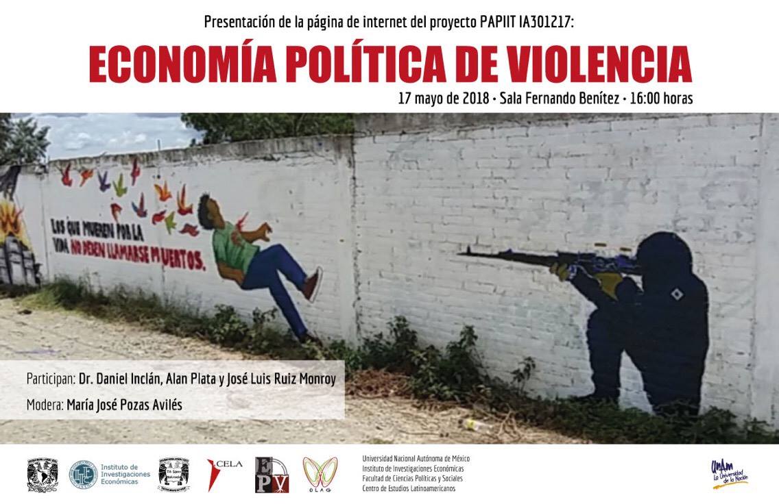 EN AGENDHA | Presentación del proyecto Economía Política de la Violencia
