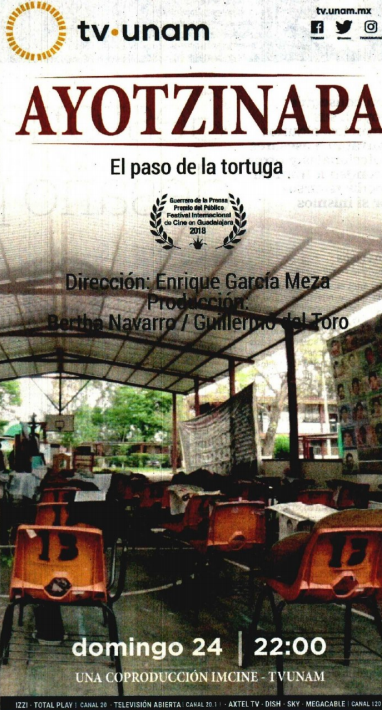 EN AGENDHA | Proyección de documental «El paso de la tortuga» por TV UNAM