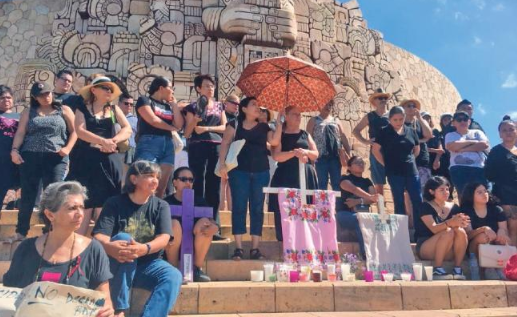 FRASE DEL DÍA | “Es hora de unirnos y decir ¡ya basta!, ni un feminicidio más”: activistas en Yucatán