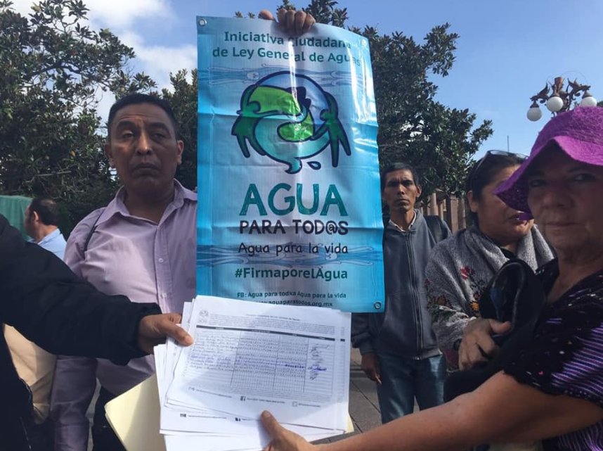 IMAGEN DEL DÍA | Exigen a nueva legislatura prohibir el fracking en la Huasteca