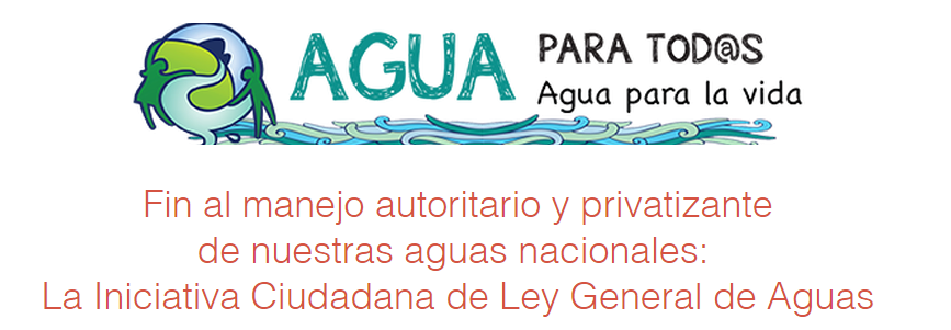 EN AGENDHA | Firmas por la Iniciativa Ciudadana de Ley General de Aguas