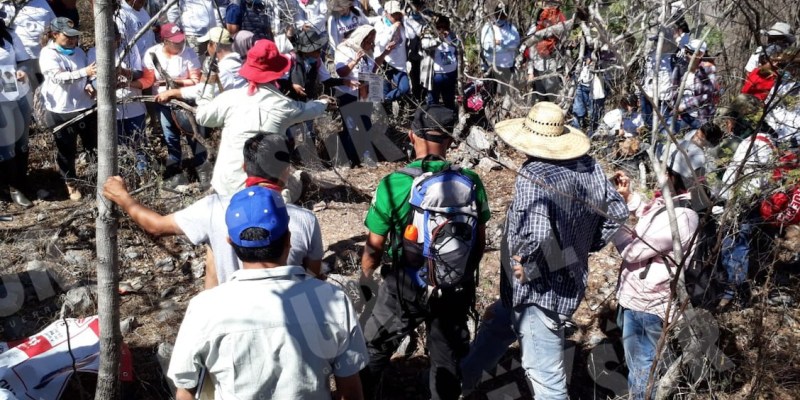 IMAGEN DEL DÍA | Encuentra la Brigada Nacional de Búsqueda fosa en Huitzuco