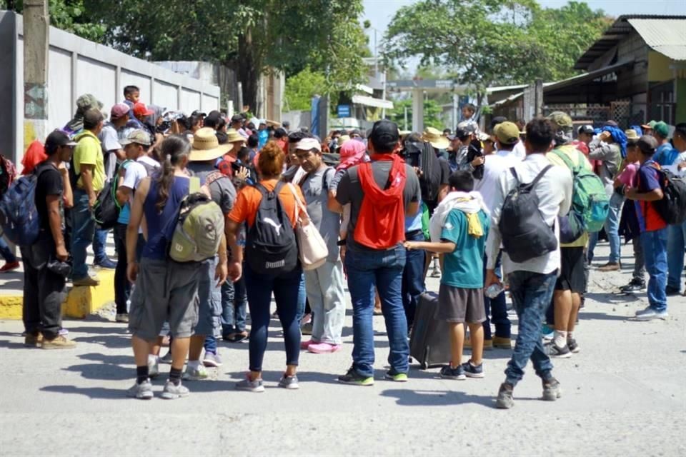 IMAGEN DEL DÍA | Nueva caravana de migrantes entra a México