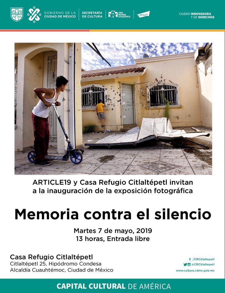 EN AGENDHA | Exposición fotográfica «Memoria contra el silencio»