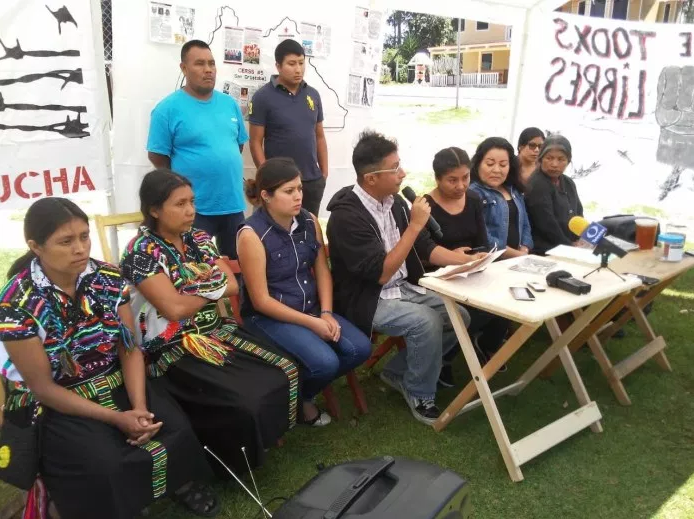 IMAGEN DEL DÍA | Ayuno en solidaridad con presos en huelga de hambre en Chiapas