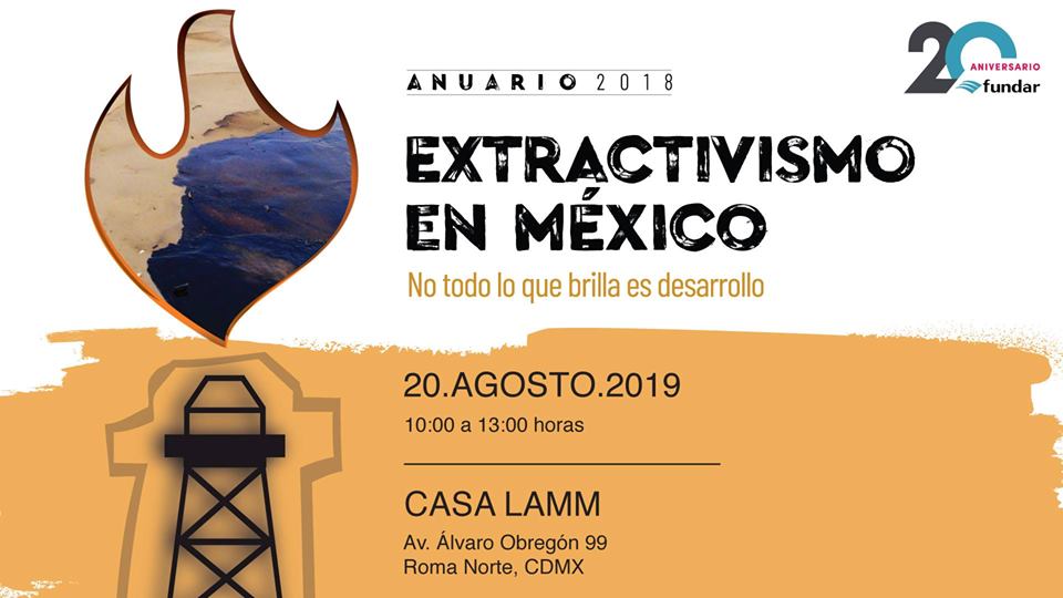 EN AGENDHA | Presentación de informe «Extractivismo en México. No todo lo que brilla es desarrollo»