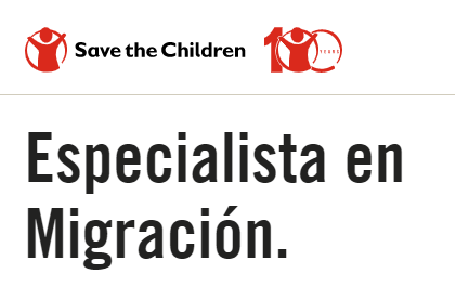 EN AGENDHA | Vacante para abogado/a especialista en migración de Save the children