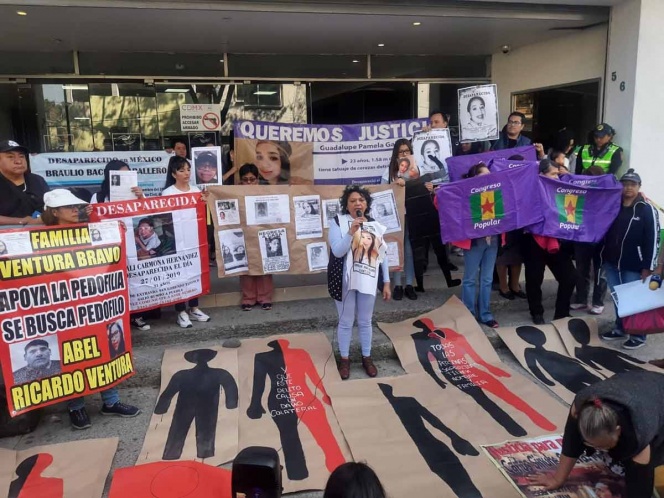 IMAGEN DEL DÍA | Protestan familiares a dos años de la desaparición de Pamela