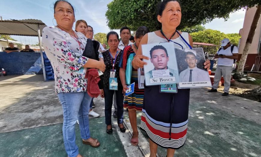 IMAGEN DEL DÍA | En Chiapas, madres de migrantes desaparecidos piden ayuda