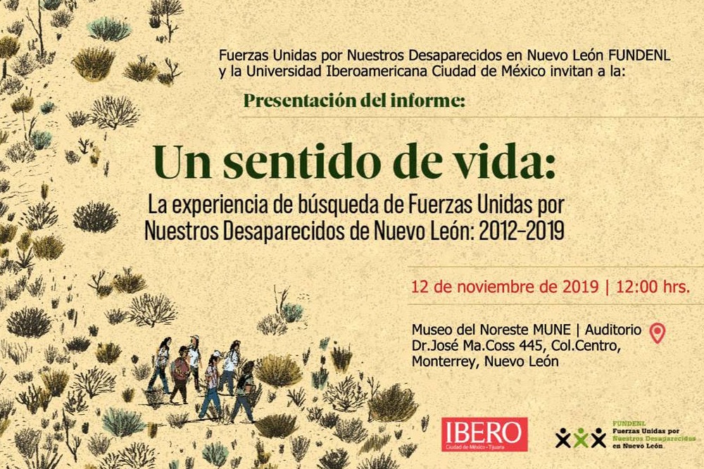 EN AGENDHA |  Monterrey: Presentación de informe «Un sentido de vida»