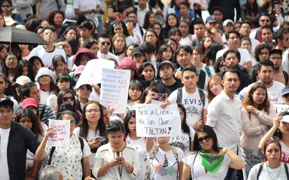 IMAGEN DEL DÍA | Exigen estudiantes de Hidalgo implementar alerta de género