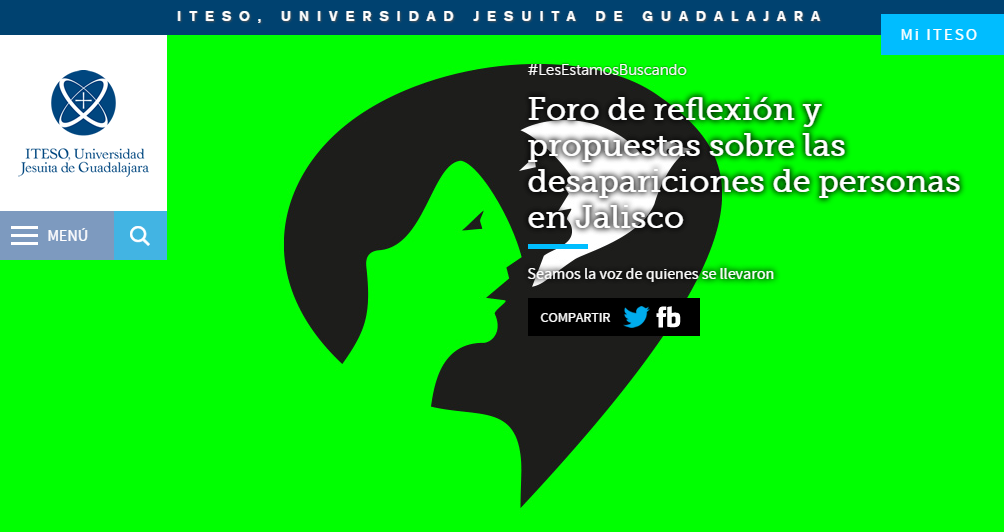 EN AGENDHA | Foro de reflexión y propuestas sobre las desapariciones de personas en Jalisco