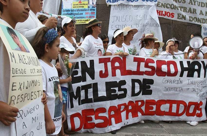 Señalan deficiencias en registro de personas desaparecidas en Jalisco