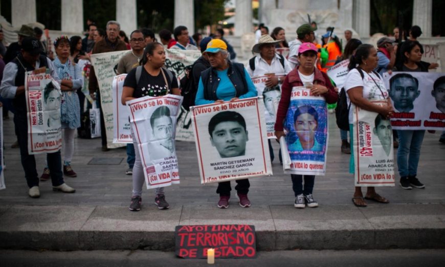IMAGEN DEL DÍA | A 65 meses de Ayotzinapa, urgen familias a obtener resultados