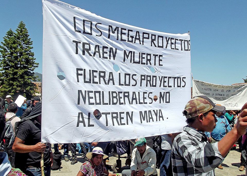 FRASE DEL DÍA | “Lucharemos dignamente con todos nuestros esfuerzos para detener este nuevo ecocidio”: mayas contra el tren