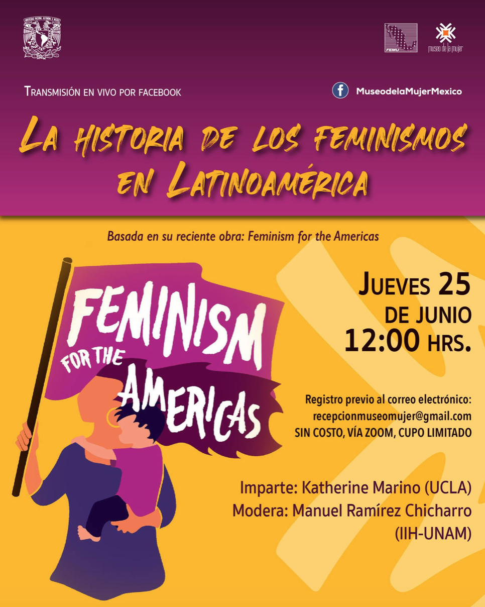 EN AGENDHA | Charla «La historia de los feminismos en Latinoamérica»