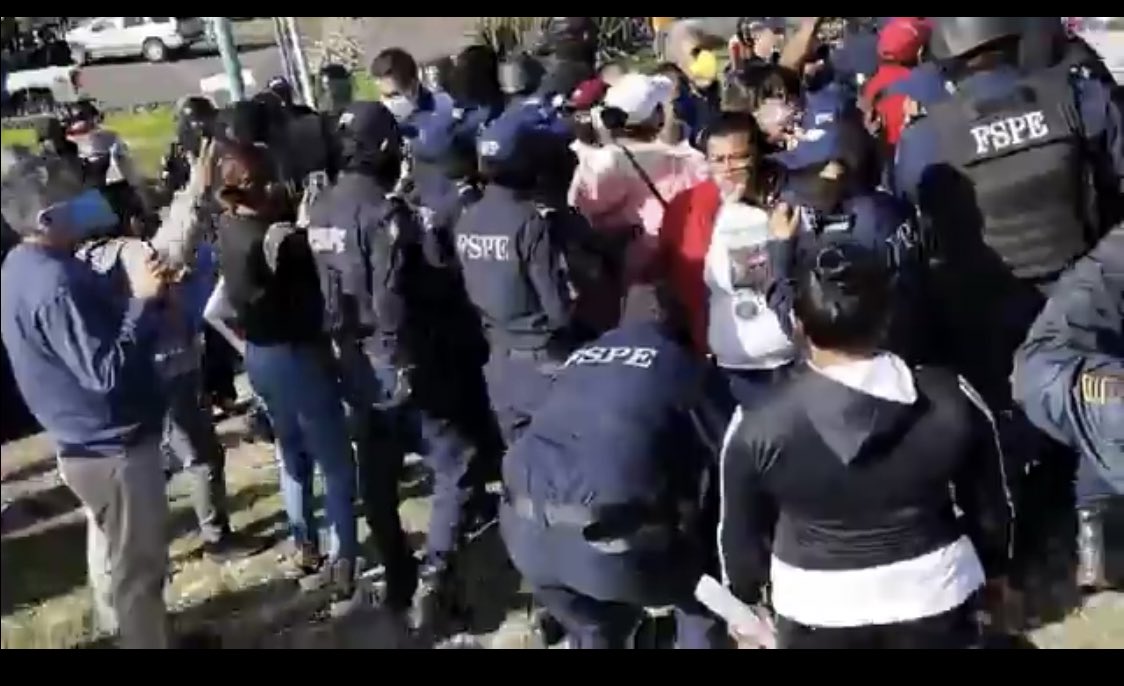 IMAGEN DEL DÍA | Detienen y golpean a madres en búsqueda de Guanajuato