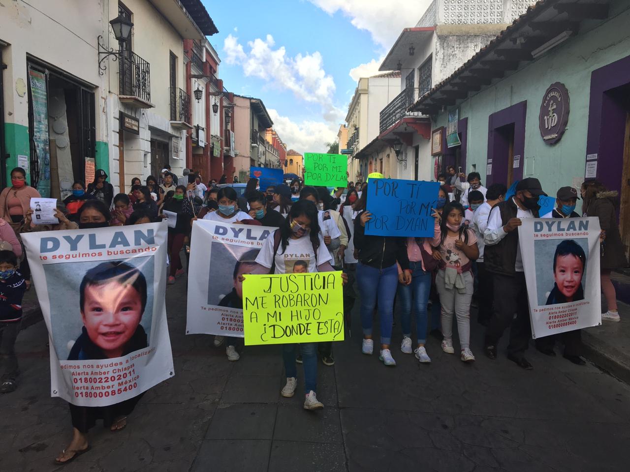 IMAGEN DEL DÍA | En Chiapas,  marchan para exigir la aparición de Dylan