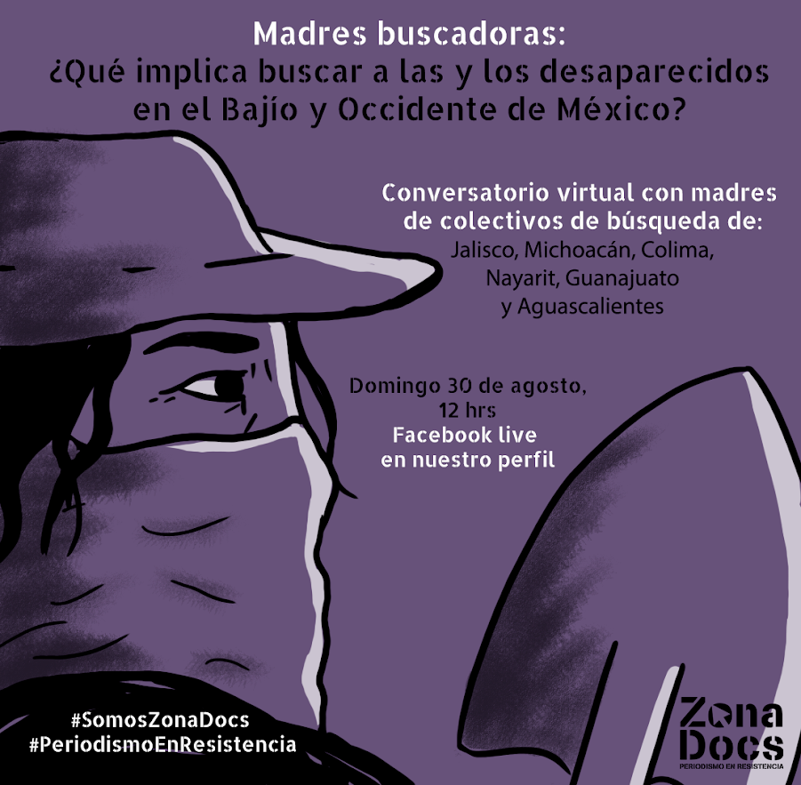 EN AGENDHA | Conversatorio: «¿Qué implica buscar a las y los desaparecidos en el Bajío y Occidente de México?
