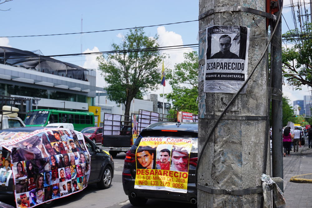 IMAGEN DEL DÍA | Caravana por los desaparecidos en Teocaltiche, Jalisco