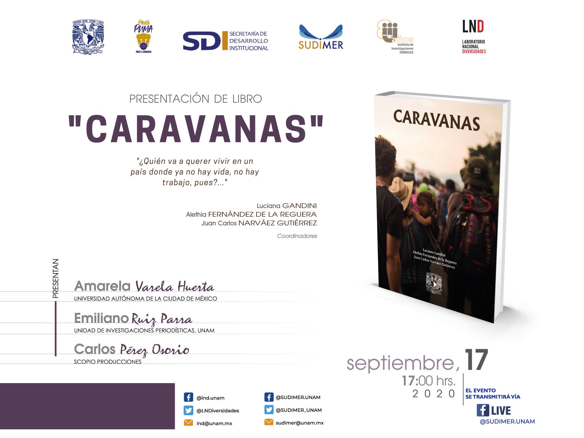 EN AGENDHA | Presentación del libro “Caravanas”