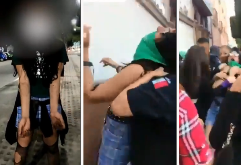 Jóvenes feministas de Guanjuato exigen castigo por agresiones policiales