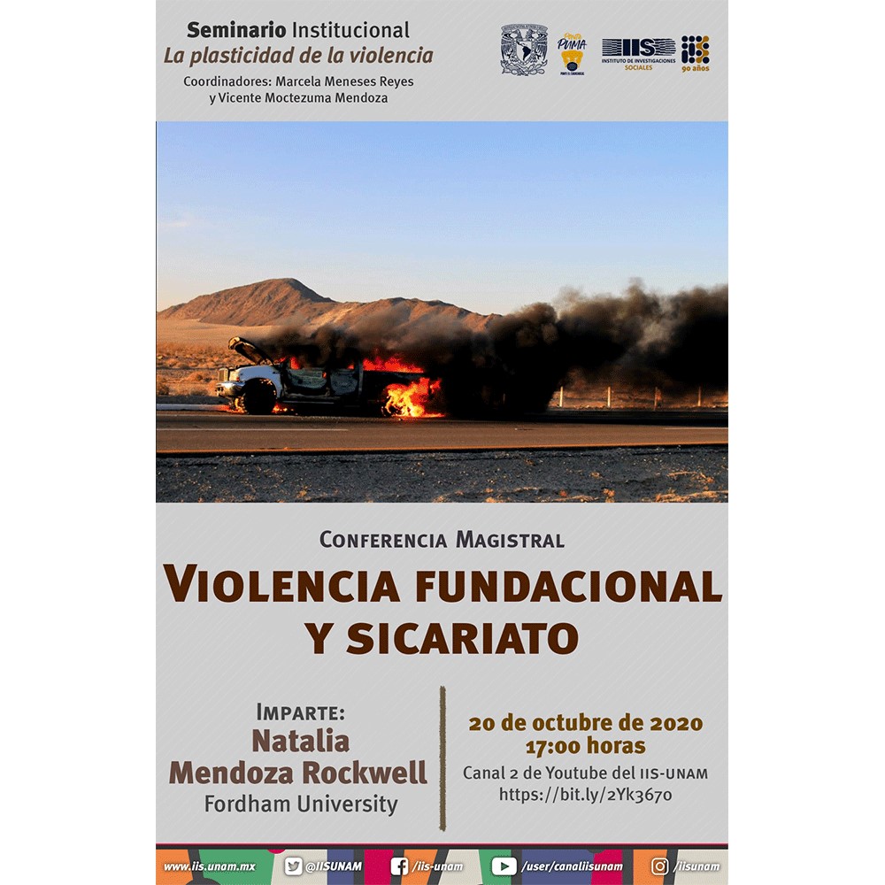EN AGENDHA | Conferencia: Violencia fundacional y sicariato